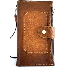 Genuine Leather Case for Google Pixel Fold 7A 7 8 pro 6 6a Book Wallet Closure  Holder Retro Stand Luxury IL Davis 1948 5G Wireless Charging Zip