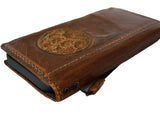 Genuine Leather Case for Google Pixel 10 9 8 7 Pro XL Book Wallet Stamp 10A Full Grain Paw