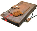 Handmade genuine leather phone case for Galaxy S26, S25 Ultra, Z Fold 4-7, featuring zipper, wallet, and mini book design by DAVISCASE.