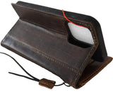 Genuine Leather Case for Google Pixel 10 9 8 7 Pro XL Biblical writing Book Wallet  10A Full Grain