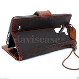 genuine vintage leather hard Case for LG G3 slim book luxury pro wallet handmade MAGNET close