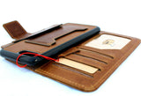 Étui amovible en cuir véritable entièrement tanné pour iPhone 8 Plus, couverture détachable, portefeuille, cartes d'identité, fenêtre, rabat mince, support souple en caoutchouc, chargement sans fil