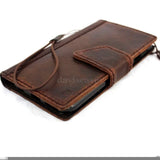 genuine italy leather case for iphone 6 cover book wallet credit card magnet luxurey flip free shipping  2014