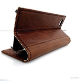 genuine vintage leather handmade case for iphone 5 5s cover slim purse RETRO style