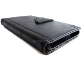genuine real vintage leather Case For sony Xperia Z2 book wallet 100% good Leather