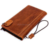 genuine real leather case for iphone 6 plus cover book wallet band credit card id business luxury slim flip free shipping  uk