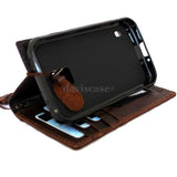 genuine italian leather Case for Samsung Galaxy S5 active s 5 SM-G870A book wallet handmade il