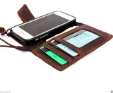 genuine real leather case for iphone 5 c cover book wallet creditcard 5c id new