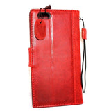 genuine italian real leather case for iphone 6 plus cover book wallet band credit card id magnet business slim flip free shipping red