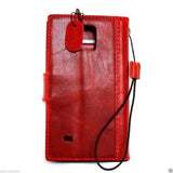 genuine natural leather hard case for Galaxy NOTE 4 LEATHER CASE cover book RED wallet stand  flip free shipping luxury uk
