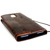 genuine italian leather case for samsung galaxy s5 cover purse book pro wallet stand TA
