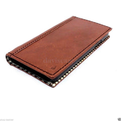 genuine italian leather case fit samsung galaxy s5 hard cover purse pro flip wallet stand luxury business