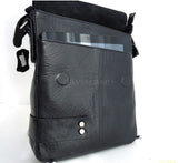 pu Leather Bag Messenger laptop Business man Design Black Special 13 new id tote