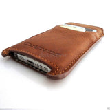 genuine top leather case for iphone 5 5s 5c purse pouch pull book creditcards id sweden 