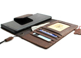 Echtleder-Hülle für Samsung Galaxy S10 Plus, Buch-Brieftaschen-Abdeckung, Karten, kabelloses Ladefenster, Jafo magnetisches schlankes Daviscase