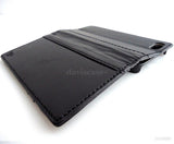 genuine real natural leather case fit iphone 5 cover book wallet stand holder p