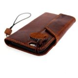 genuine italian leather case for iphone 6  4.7 cover book wallet credit card premium 