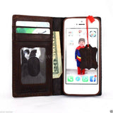 genuine vintage leather case for iphone 5 s stand Retro book wallet credit card 5s itsl free shipping