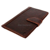 genuine italy leather case for iphone 6  4.7 cover book wallet credit card magnet luxurey flip slim R free shipping  60s