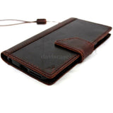 genuine Leather case hard Cover for Motorola Nexus 6 Pouch Wallet Phone skin  Clip uk free shipping