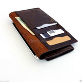 genuine italian leather case for iphone 5s 5c 5 hard cover soft wallet credit card c s flip handmade luxury ! 