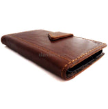 genuine vintage leather case for samsung galaxy s5 cover purse book pro wallet stand TA