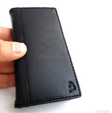 genuine real natural leather case fit iphone 5 cover book wallet stand holder p