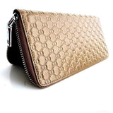 Genuine leather woman purse tote wallet zipper Coins credit Money Handbag id free shipping 