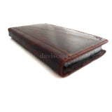 genuine full leather Case for Samsung Galaxy S4 s 4 book wallet handmade skin uk