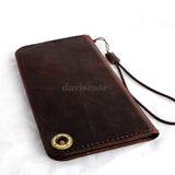 genuine italy leather case for iphone 6 cover book wallet id credit card magnet luxurey flip free shipping 
