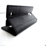 genuine leather Case fit Samsung Galaxy S4 SIII book wallet handmade 60s black G