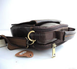 Genuine full Leather Shoulder Bag strap Messenger small cross man woman tote 8 7