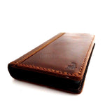 genuine vintage leather case for iphone 5 s stand book wallet credit card 5s sls free shipping