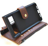 Étui en cuir véritable pour Google Pixel 6 6a 7A 7 8 pro Book Wallet Closure Holder Retro Stand Luxe IL Davis 1948 5G Chargement sans fil Zip