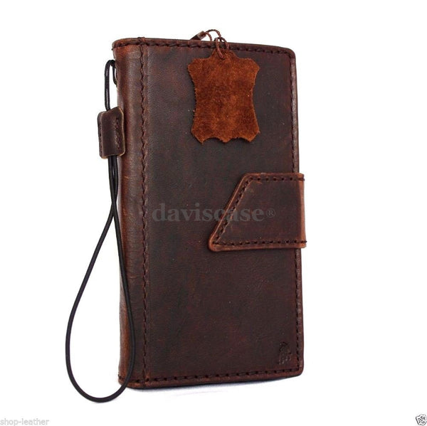 genuine italian slim leather case for iphone 6  4.7 cover book wallet credit card magnet luxurey flip slim magnet close