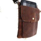Genuine real Leather Bag ipad mini new 2 3  4n cross body tablet slim tab