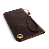 genuine italy leather case for iphone 6 cover book wallet credit card magnet luxurey slim flip free shipping 