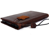 genuine oiled italian leather Case for Samsung Galaxy note edge book wallet luxury cover s Businesse