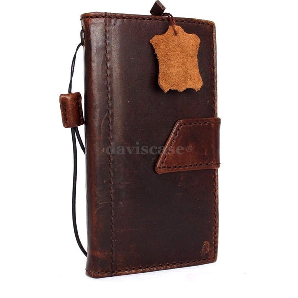 genuine italian leather hard Case for LG G4 slim cover book luxury pro wallet handmade MAGNET close