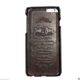 genuine italy oiled leather handmade case for iphone 6 plus  cover wallet credit card  luxurey R free shipping  5.5 inch