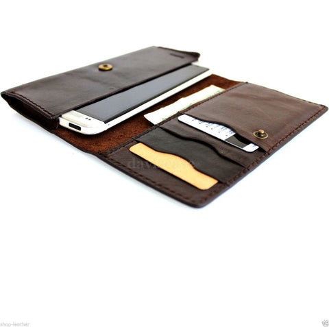 genuine italian leather case for iphone 5s 5c 5 cover book wallet credit card c s flip handmade luxury ! 