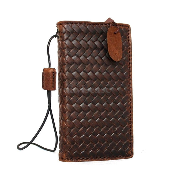 genuine italian leather hard case fit iphone 5s 5c 5 cover book wallet credit card c s flip handmade luxury uk