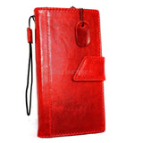 genuine italian real leather case for iphone 6 plus cover book wallet band credit card id magnet business slim flip free shipping red