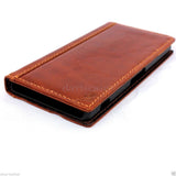 genuine real 100% leather Case Fit sony Xperia Z2 book wallet 2 z handmade TA