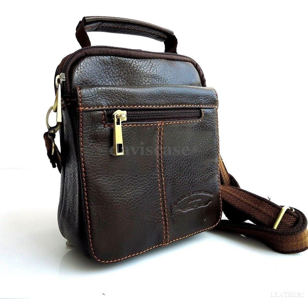 Genuine full leather shoulder strap for messenger and crossbody bags, suitable for men and women, by DAVISCASE.