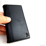 genuine vintage leather slim case fit iphone 5c 5 c 5s cover book wallet handmade s R