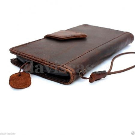 Vintage genuine leather hard case for LG G3 phone, slim handmade wallet with magnetic closure, luxury pro style.