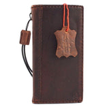 genuine full leather case for iphone 5s 5c se cover book wallet credit card 5s magnet daviscase de