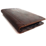 genuine real leather Case 3S for Samsung Galaxy S3 3 book wallet handmade free shipping 