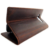 genuine real leather Case 3S for Samsung Galaxy S3 3 book wallet handmade free shipping 
